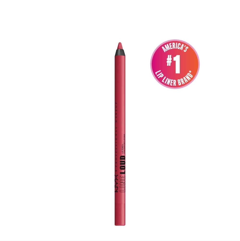4 x NYX Line Loud Lip Liner, Longwear Matte Lip Pencil, On A Mission